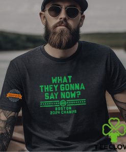 Boston Celtics What They Gonna Say Now Boston 2024 Champs Shirts