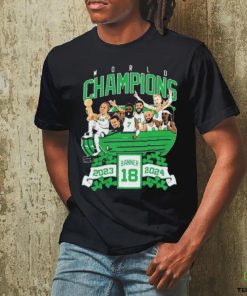 Boston Celtics World Champions Banner 18 2023 2024 shirt