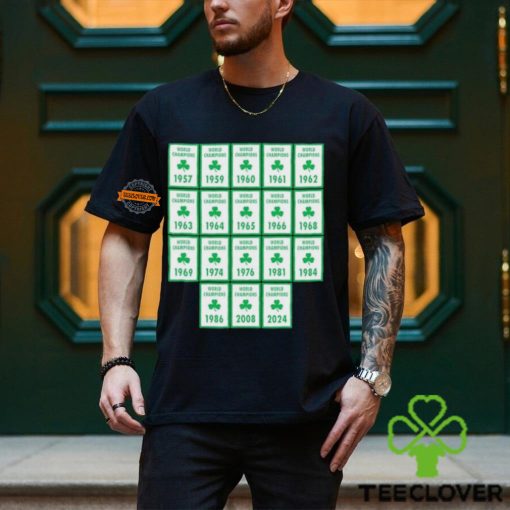 Boston Celtics World Champs Banner 18 2024 Shirts