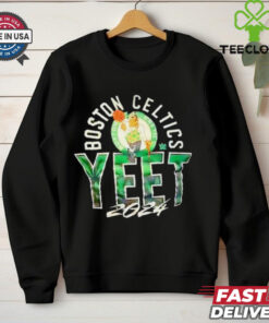 Boston Celtics Yeet 2024 WWE shirt