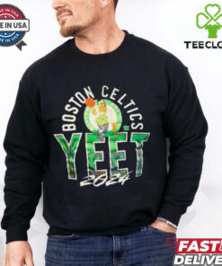 Boston Celtics Yeet 2024 WWE shirt