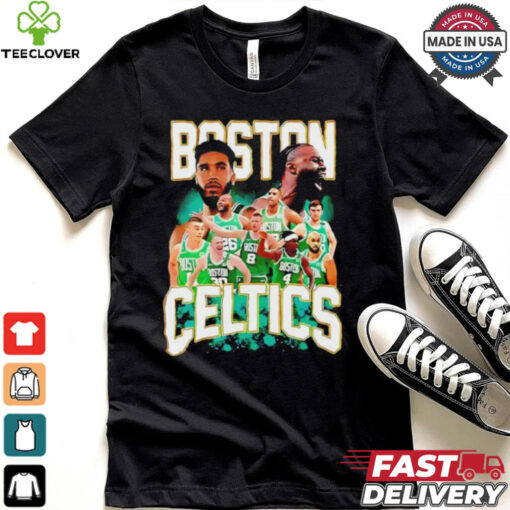 Boston Celtics all team Jayson Tatum Jaylen Brown graphic shirt
