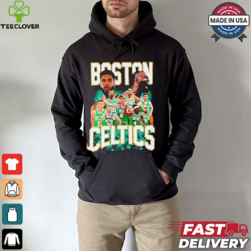 Boston Celtics all team Jayson Tatum Jaylen Brown graphic shirt