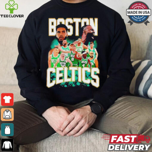 Boston Celtics all team Jayson Tatum Jaylen Brown graphic shirt