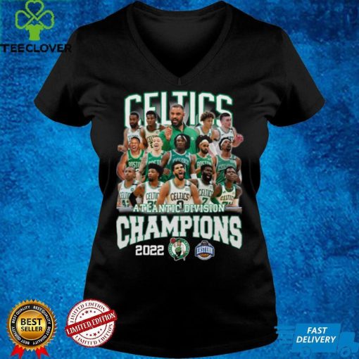 Boston Celtics atlantic division champions 2022 t shirt