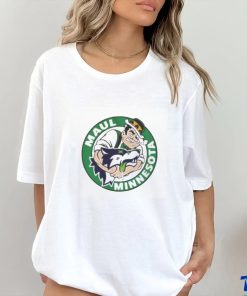 Boston Celtics maul Minesota Timberwolves logo shirt