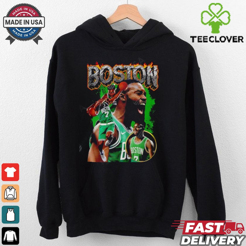 Boston Celtics number 7 Jaylen Brown scream graphic shirt Boston Celtics number 7 Jaylen Brown scream graphic shirt