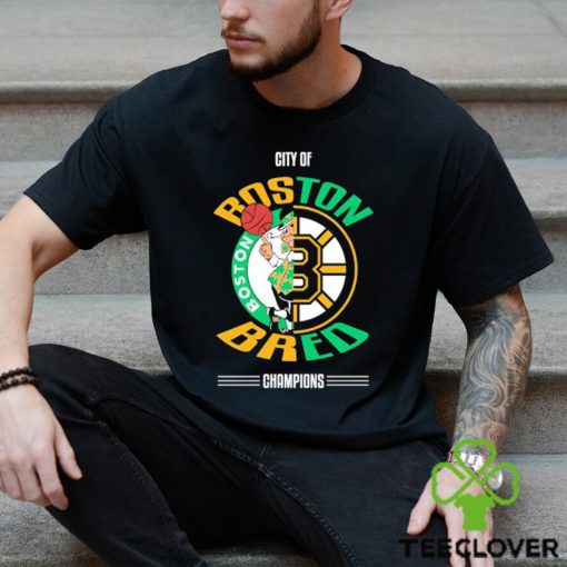 Boston Celtics vs Boston Bruins City of Boston Bred Champions 2023 shirt