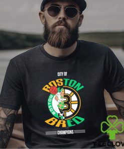 Boston Celtics vs Boston Bruins City of Boston Bred Champions 2023 shirt