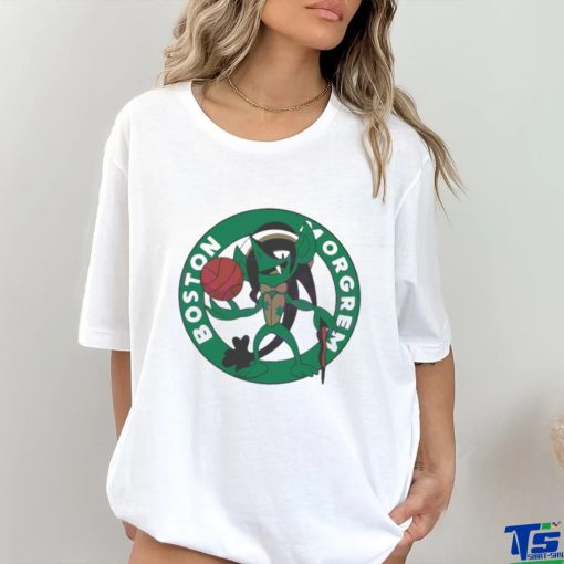 Boston Celtics x Morgrem Mashup 2024 hoodie, sweater, longsleeve, shirt v-neck, t-shirt