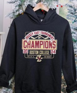 Boston College Eagles 2024 Hockey East Men’s Tournament Champions hoodie, sweater, longsleeve, shirt v-neck, t-shirt