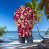 BYU Cougars Floral Hawaiian Shirt