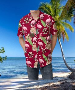 Boston College Eagles Floral Hawaiian Shirt