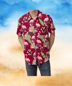 Boston College Eagles Floral Hawaiian Shirt