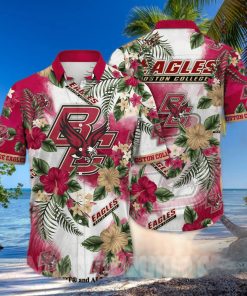 Boston College Eagles NCAA Floral Full Printing Classic Hawaiian Shirt