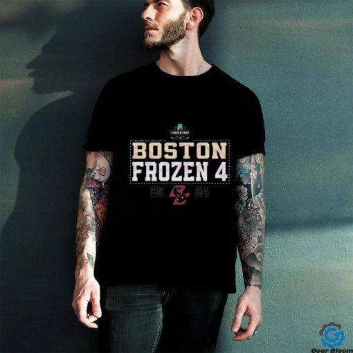 Boston College Eagles NCAA Frozen Four Mens Hockey 2024 T Shirt