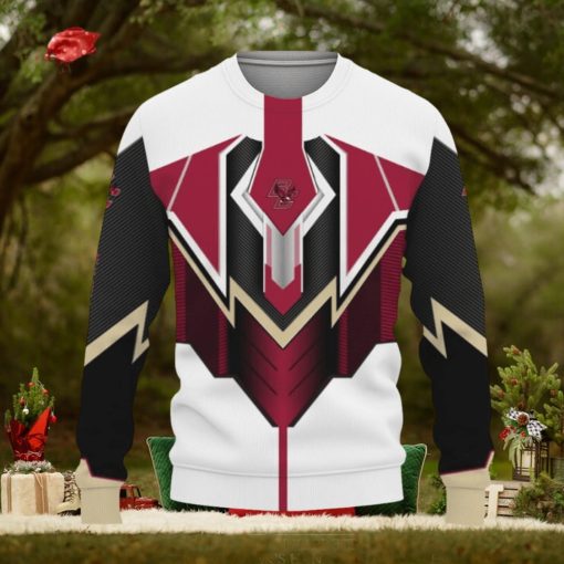 Boston College Eagles Trend Gift For Fan American Football Ugly Christmas Sweater AOP Gift Holidays