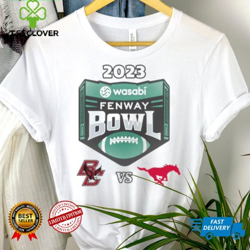 Boston College Eagles vs SMU Mustangs 2023 Wasabi Fenway Bowl hoodie, sweater, longsleeve, shirt v-neck, t-shirt