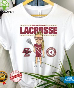 Boston College NCAA Women's Lacrosse Annabelle Hasselbeck On the Field T Shirt