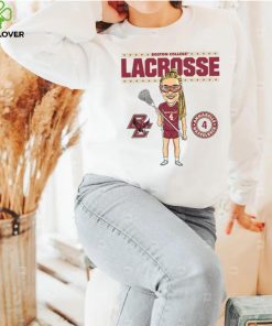 Boston College NCAA Women's Lacrosse Annabelle Hasselbeck On the Field T Shirt