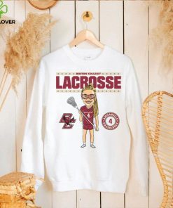 Boston College NCAA Women's Lacrosse Annabelle Hasselbeck On the Field T Shirt