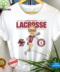 Boston College NCAA Women's Lacrosse Belle Smith On the Field T Shirt