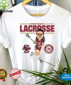 Boston College NCAA Women's Lacrosse Kayla Martello On the Field T Shirt