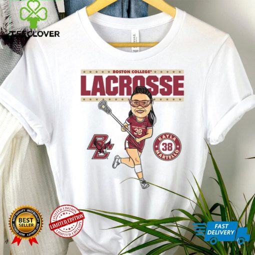 Boston College NCAA Women’s Lacrosse Kayla Martello On the Field T Shirt