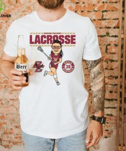 Boston College NCAA Women's Lacrosse Kayla Martello On the Field T Shirt