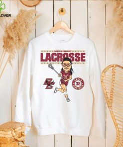 Boston College NCAA Women's Lacrosse Kayla Martello On the Field T Shirt