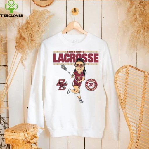 Boston College NCAA Women’s Lacrosse Kayla Martello On the Field T Shirt