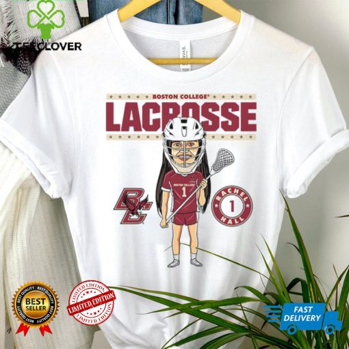 Boston College NCAA Women’s Lacrosse Rachel Hall On the Field T Shirt