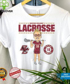 Boston College NCAA Women's Lacrosse Ryan Smith On the Field T Shirt