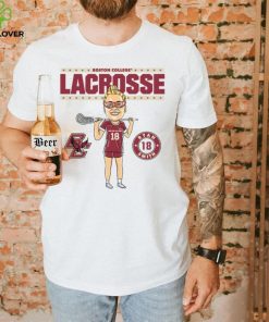 Boston College NCAA Women's Lacrosse Ryan Smith On the Field T Shirt