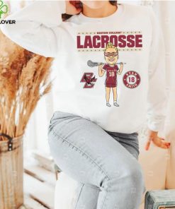 Boston College NCAA Women's Lacrosse Ryan Smith On the Field T Shirt