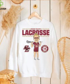 Boston College NCAA Women's Lacrosse Ryan Smith On the Field T Shirt