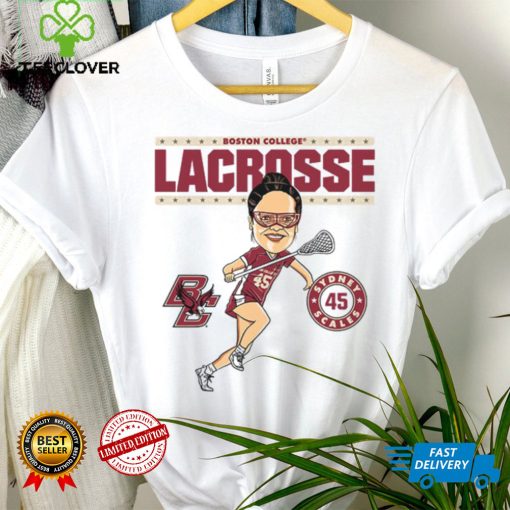 Boston College NCAA Women’s Lacrosse Sydney Scales On the Field T Shirt