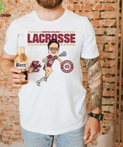 Boston College NCAA Women's Lacrosse Sydney Scales On the Field T Shirt