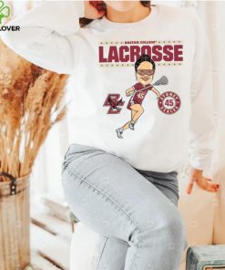 Boston College NCAA Women's Lacrosse Sydney Scales On the Field T Shirt