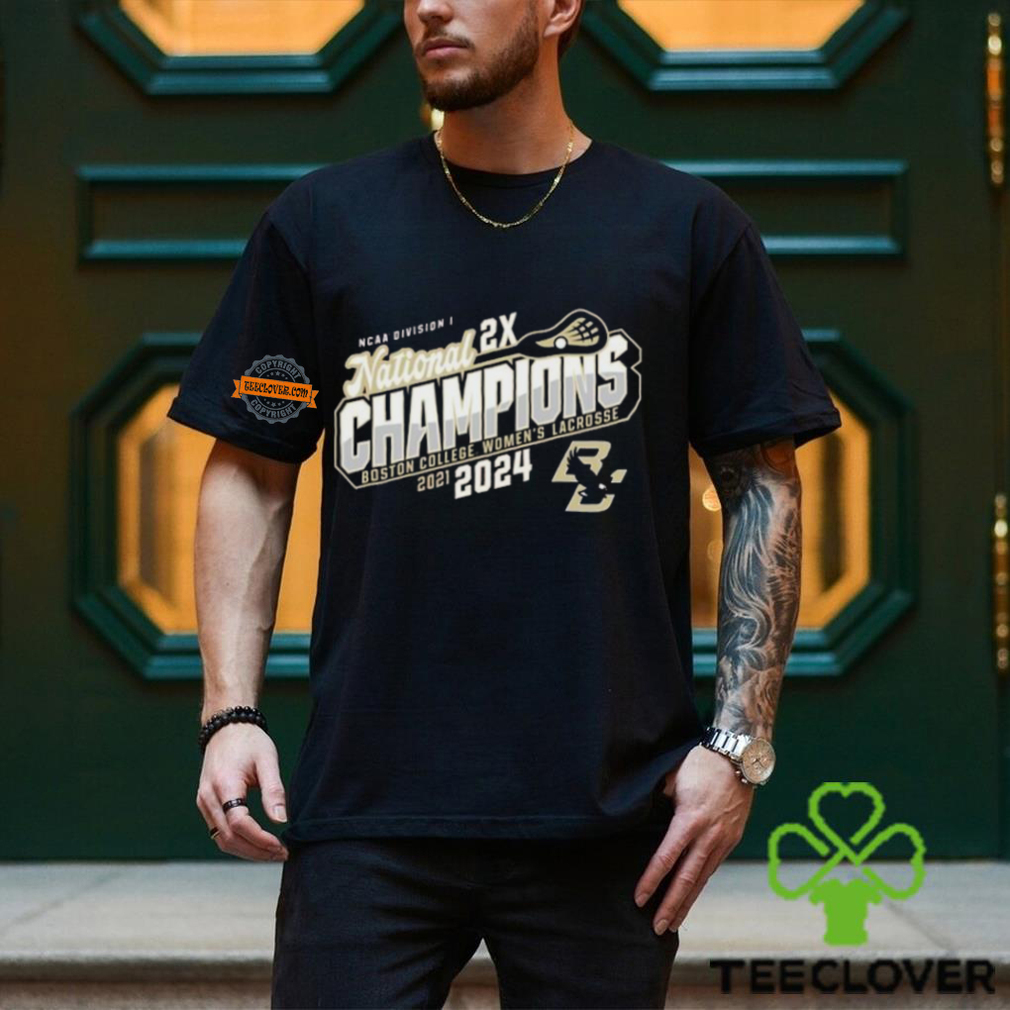 Boston College Women’s Lacrosse 2021 2024 2x National Champions shirt Boston College Women’s Lacrosse 2021 2024 2x National Champions shirt