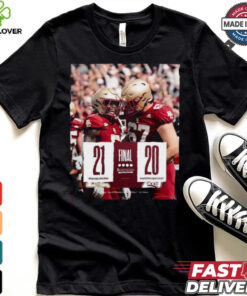Boston College wins 21 20 Western Kentucky Football 2024 Gameday Final Score T Shirt