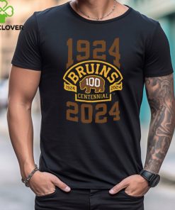 Boston Hockey Bruins Team 100th Season Hockey 1924 2024 T Shirt