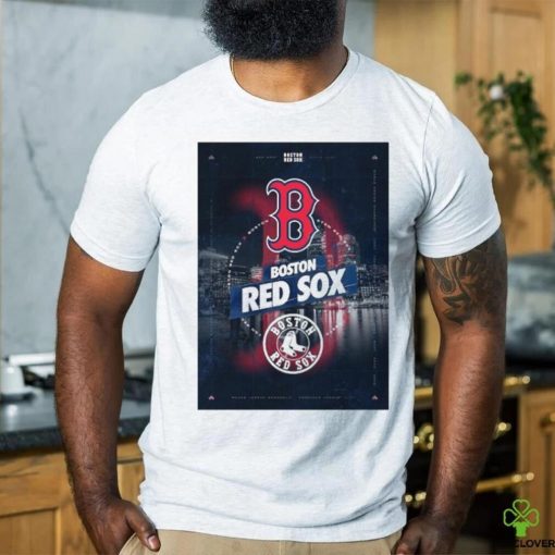 Boston Red Sox City Skyline Poster Shirt