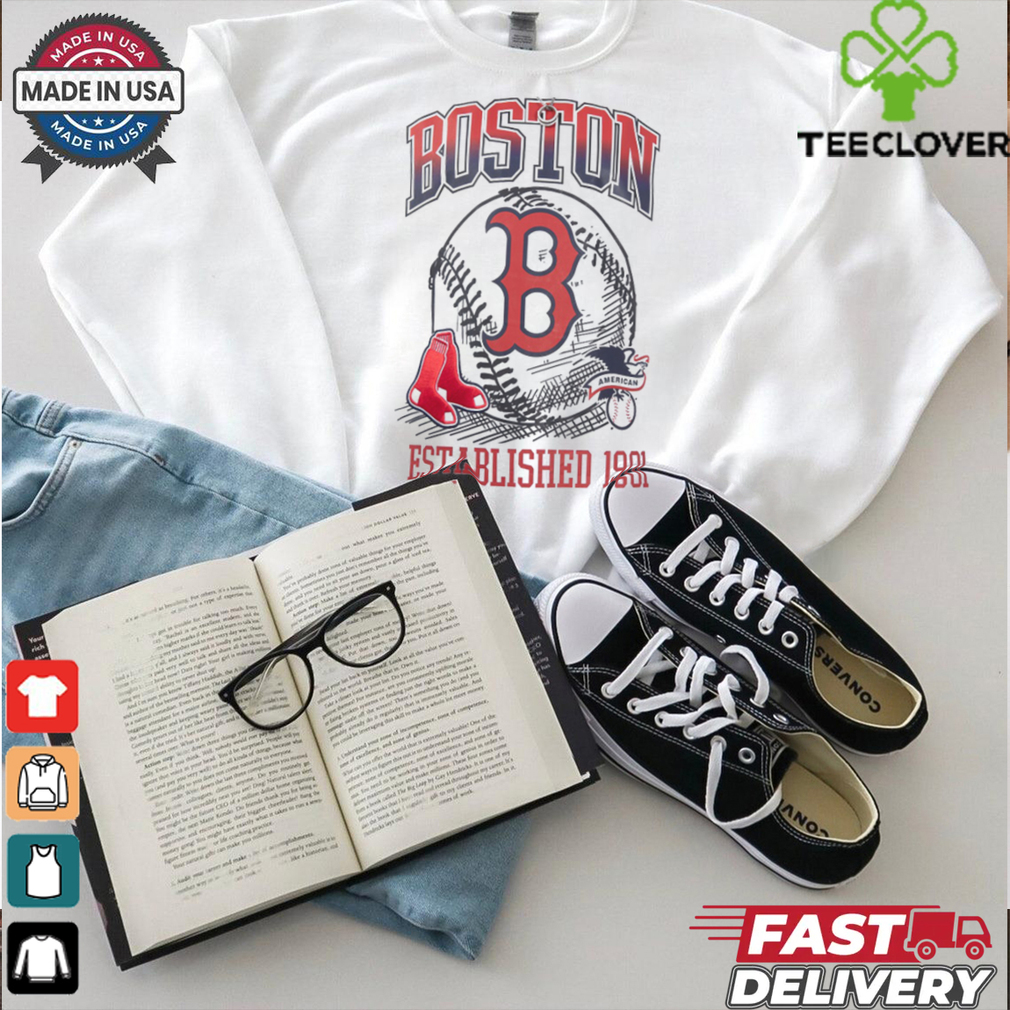 Boston Red Sox GTP Established Logo shirt Boston Red Sox GTP Established Logo shirt