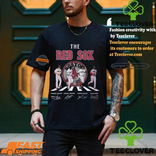 Boston Red Sox Jarren Duran Alex Cora Tanner Houck Rafael Devers T Shirt