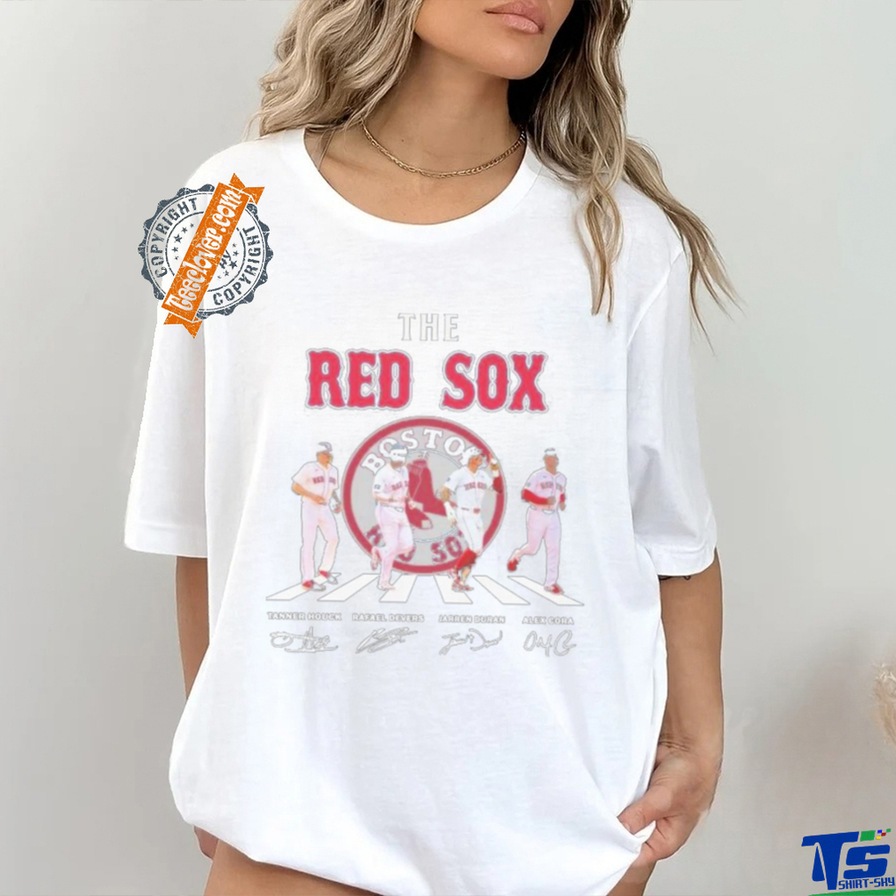 Boston Red Sox Legend Jarren Duran Alex Cora Tanner Houck Rafael Devers Signature Shirt Boston Red Sox Legend Jarren Duran Alex Cora Tanner Houck Rafael Devers Signature Shirt
