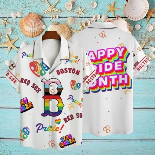 Boston Red Sox MLB Happy Pride Month Hawaiian Shirt New Trend For Fans