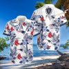 Boston Red Sox MLB Hawaiian Shirt Hibiscus Flower Pattern Aloha Shirt