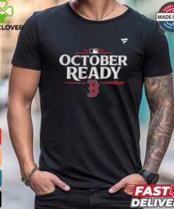 Boston Red Sox October Ready 2024 MLB Postseason Locker Room T Shirt