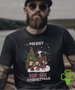 Boston Red Sox Snoopy Family Christmas Shirt 3 Boston Red Sox Snoopy Family Christmas Shirt